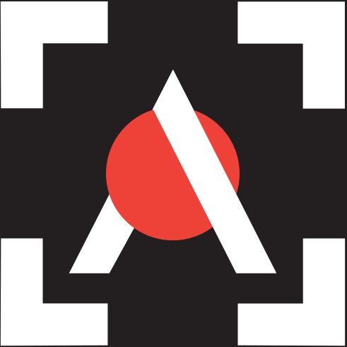 Logo of Ciclo Andino in negative